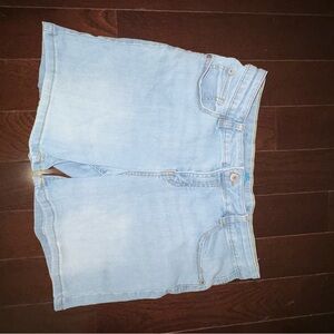 Reformation Light Blue Jean Shorts